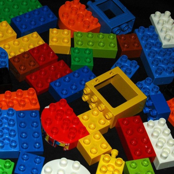 Toys Lego 5 Mixed Toy Assorted Colors Basic Building Blocks Poshmark